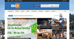 Desktop Screenshot of jornalibia.com.br